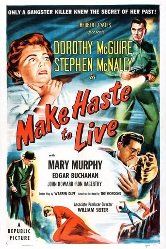 دانلود فیلم Make Haste to Live 1954